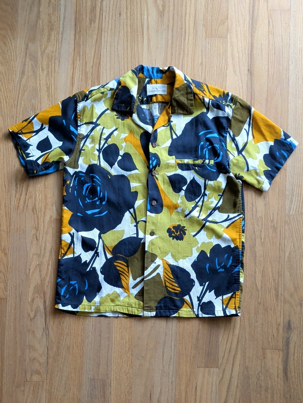 Vintage 60's Kimo's Polyniesia Shop Aloha Shirt